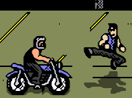 Jump-kick bikers!