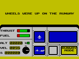 Mind you, I spent a lot of time dying on the runway in that game, too.