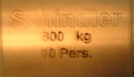 Schindler's Lift. No, really.